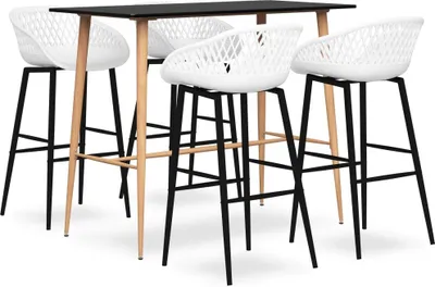 Produktbild von 5-tlg. Bar-Set Schwarz und Weiß