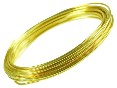 Aludraht 2mm grüngelb