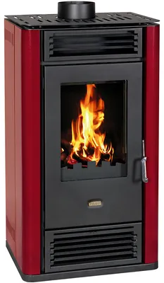 Obrázek produktu pro Krbová kamna Prity K3GT D Burgundy - 8,1kw, A+