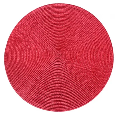 Immagine prodotto di Tovaglietta rotonda SPLOT rosso Ø 38 cm Mybesthome