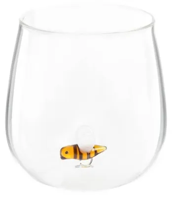 Obrázek produktu pro Sklenice HOMLA CAMPO se včelou uprostřed 0,4 l