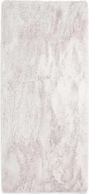 Immagine prodotto di NEO YOGA Tappeto per il soggiorno o la camera da letto - Microfibra extra morbida - 80 x 180 cm - Bianco