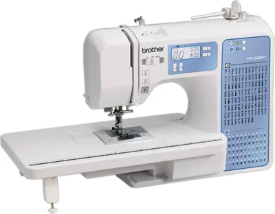 Produktbild von Brother FS100WT, Weiß, Automatische Nähmaschine, Nähen, 1 Schritt, LCD, Elektro