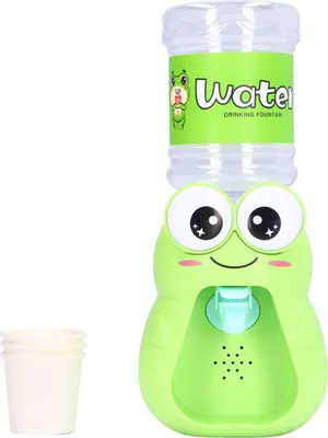 Obrázok produktu pre Hračka s miniatúrnym dávkovačom vody pre deti, miniatúrna hra s pitnou fontánou v tvare roztomilého kresleného zvieratka