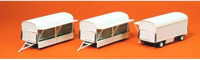 Produktbild von Preiser Käfigwagen ohne Beschriftung. 20007