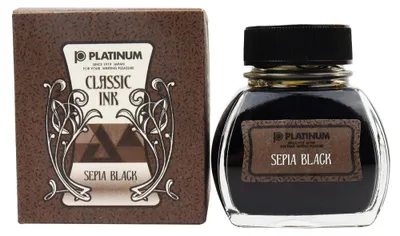 Tinte Sepia Schwarz 60 ml, Füllertinte