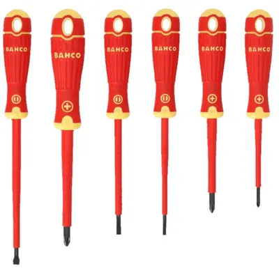 Image de Jeu de 6 tournevis isolés BAHCO BFIT.106