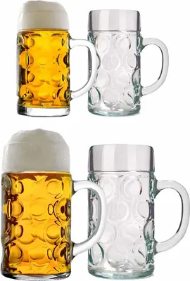 Produktbild von Stölzle Oberglas ISAR Maßkrug Bierkrug 4er Set