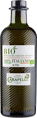 Produktbild von 6x Carapelli Extra Virgin Olivenöl, 100% italienisch, biologisch, 750 ml + Italian Gourmet polpa 400g