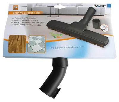 Produktbild von Scanpart Universele Parketborstel 32+35 mm Zwart