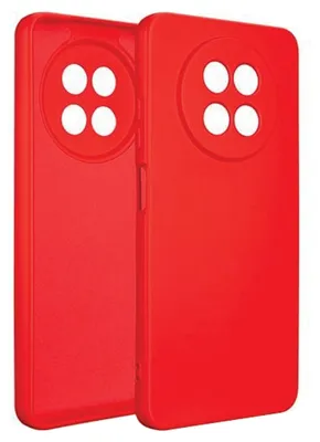 Produktbild von Beline Silikonhülle für Realme 12 5G (rot/weiß)