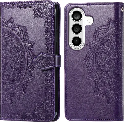 Image de imoshion Mandala Bookcase pour Samsung Galaxy S26 - Violet