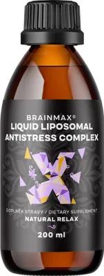 Zdjęcie produktu dla BrainMax Liposomalny Kompleks Antystresowy, 200 ml