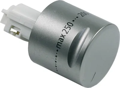 Produktbild von Knebel Drehgriff Schalter Themperatur Backofenschalter Backofenthermostat silber Herd Backofen Arçelik Beko 250400008 osm25320 soe22121 oim2n301 oum22323 oie22302 oim22300