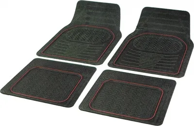 Produktbild von CARPOINT Universal-Fußmatten Universal-Automatten 0314416 Vorne und Hinten Gummi