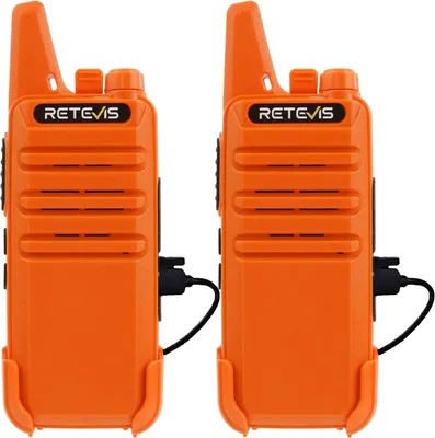 Immagine prodotto di Retevis RT622 Walkie Talkie Mini, PMR446 Radio professionale a lunga distanza, VOX, Walkie Talkie da auto ricaricabile per adulti