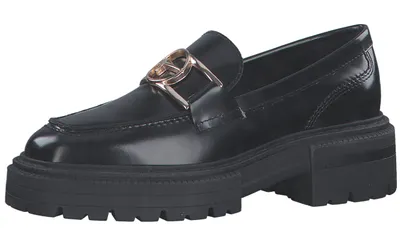 Produktbild von Tamaris Damen Lederslipper schwarz