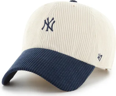 Produktbild von 47 Brand Adjustable Kord Cap CLEAN UP New York Yankees beige