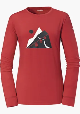 Produktbild von Schöffel Funktionsshirt Glogghus mit elastischem Armabschluss toreador 38