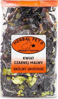 Produktbild von Kräutertiere - Blüte der Schwarzen Malve 20g