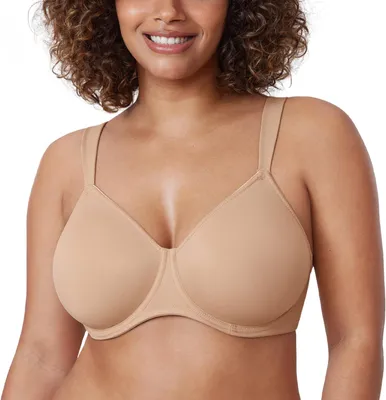 Productafbeelding van Minimizer-BH voor dames met volledige cups en naadloze afwerking, taupe