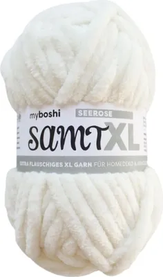 Produktbild von MyBoshi SAMT XL Chenillegarn 100g WX842 Seerose