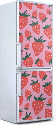 Produktbild von Magnete Dekorative - 60 cm x 180 cm - Küche Magnetmatte Kühlschrankmagnete - Erdbeeren Früchte