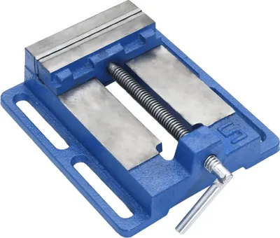 Obrázok produktu pre vidaXL Strojový zverák modrý 121 mm liatina