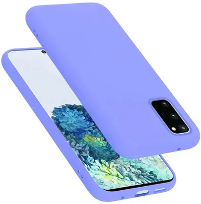 Obrázok produktu pre Ochranné puzdro Cadorabo pre Samsung Galaxy S20 vo fialovej farbe puzdro na mobilný telefón kryt TPU Etui