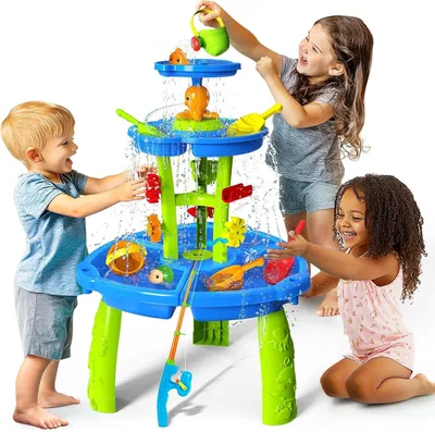 Produktbild von Kinderspielzeug Wasserspieltisch mit 23 Teilen