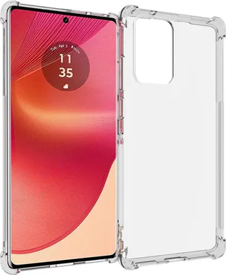 Image de étui antichoc imoshion pour le Motorola Edge 50 Fusion - Transparent