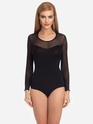 Produktbild von Merry Style Damen Langarm Body VBD15 (Schwarz3, M)