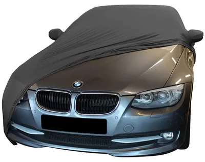 Image de Housse de voiture intérieure adaptée à BMW 3-Series (E93) Cabrio Noir avec