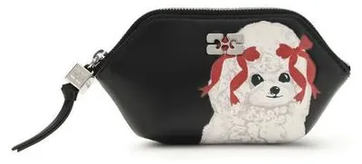 Immagine prodotto di Portafoglio Ganni in poliestere, colore nero, modello B3010115_099