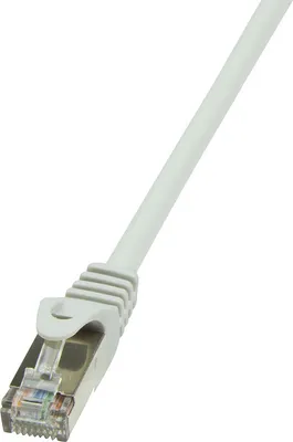Image de Logilink Patchkabel CAT5e SF/UTP AWG26 15,00m grau
