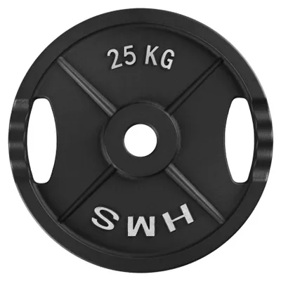 Imagen del producto de Disco olímpico de 25 kg, marca HMS, modelo TOD25