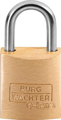 Produktbild von Burg-Wächter Messing-Hangschloss 222 / 15 mm