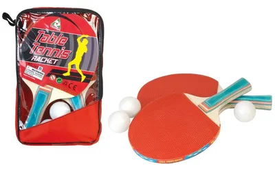 Produktbild von Ping-Pong-Schläger + 3 Bälle 380072