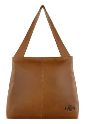 Produktbild von KLONDIKE 1896 Leder Schultertasche Rush Katrina Shopper Cognac braun