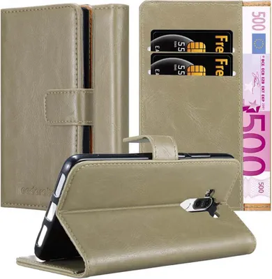 Immagine prodotto di Cadorabo cover per Huawei MATE 9 cover protettiva in marrone cellulare cover libro case case case lusso