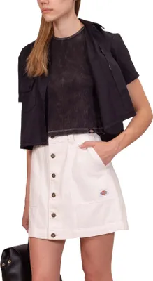 Produktbild von DICKIES – Geripptes Tanktop für Damen aus gewaschener Baumwolle  – Größe L