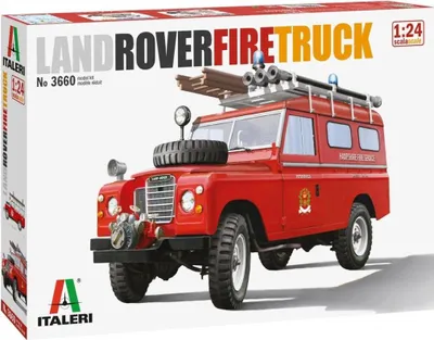 Produktbild von Modellbausatz Auto 3660 – Land Rover Feuerwehrauto (1:24)