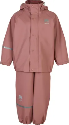Productafbeelding van Rainwear Set Solid PolyurethanRegenset, uniseks, Burlwood, 100 cm