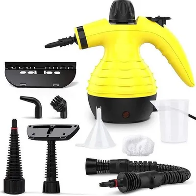 Immagine prodotto di Pulitore a vapore portatile giallo
