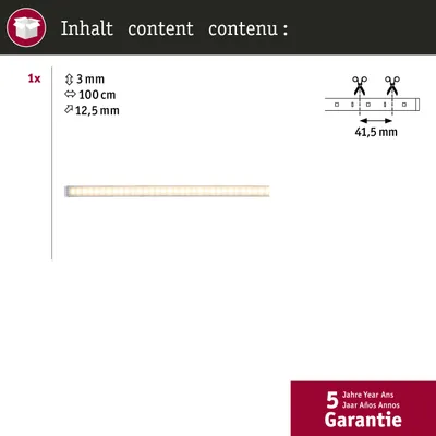 Immagine prodotto di Paulmann MaxLED 1000: Striscia LED, luce calda, modulo di estensione
