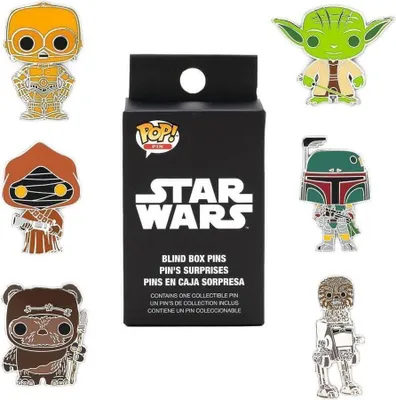 Produktbild von Funko Star Wars POP! Pin Ansteck-Pins Group NCA 3 cm Sortiment (12)