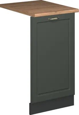 Produktbild von Geschirrspülblende Vicco Fame-Line Grün-Gold Landhaus 45 cm , AP Eiche, Model 55311