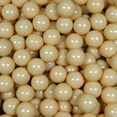 Produktbild von Bälle für Bällebad 7cm 500 Stück – Beige