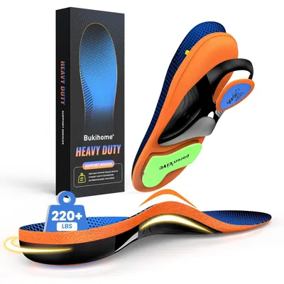 Image de Solidchoice - Semelles ergonomiques pour soulager les douleurs au talon et aux pieds, taille M