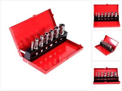 Zdjęcie produktu dla RUKO 108820 Tap drill bit set 7-piece 12 mm, 14 mm, 16 mm, 18 mm, 20 mm, 22 mm 1 Set